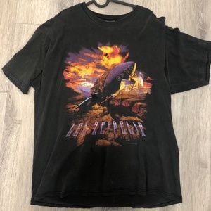 Vintage × Band Tees Led Zeppelin Rocket Tee
